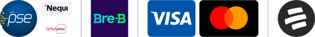 Logos de medios de pago